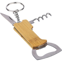 Bambusowy brelok do kluczy 3 w 1 VA418-16