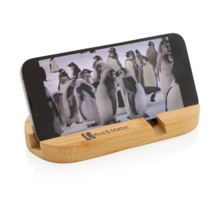 Bambusowy stojak na telefon, tablet | VA-P301.379