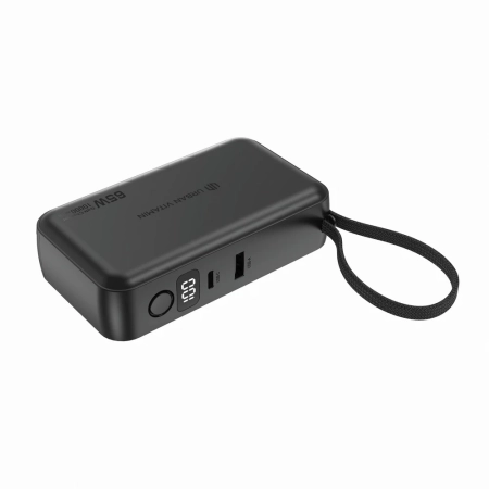 Ładowarka 2 w 1, power bank do laptopa 10000 mAh, 65W Eureka | VA-P301.9901