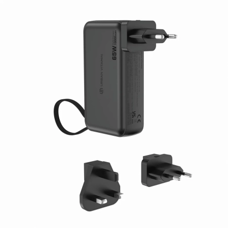 Ładowarka 2 w 1, power bank do laptopa 10000 mAh, 65W Eureka | VA-P301.9901