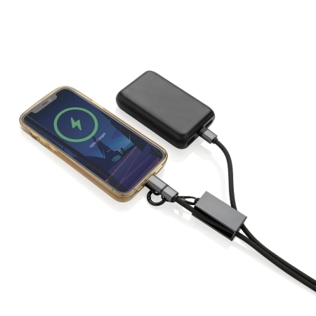 Kabel do ładowania 2 w 1, smycz na telefon Terra | VA-P302.5402