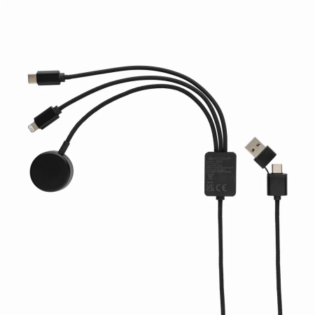 Kabel do ładowania 6 w 1 Terra, bezprzewodowa ładowarka do zegarka | VA-P302.5902