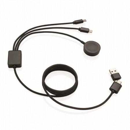 Kabel do ładowania 6 w 1 Terra, bezprzewodowa ładowarka do zegarka | VA-P302.5902