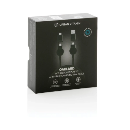 Kabel do ładowania 6 w 1 45W Urban Vitamin Oakland | VA-P302.701