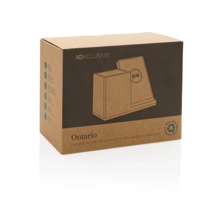 Ładowarka bezprzewodowa 10W, organizer na biurko Ontario | VA-P308.403