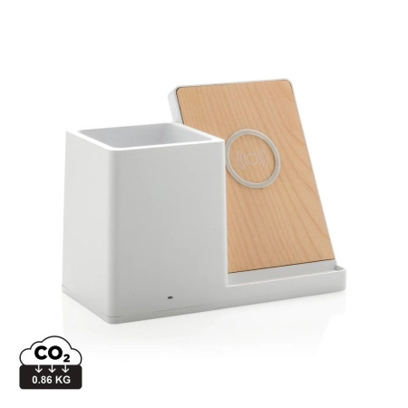 Ładowarka bezprzewodowa 10W, organizer na biurko Ontario | VA-P308.403