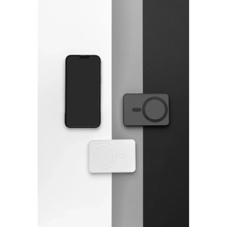 Magnetyczny bezprzewodowy power bank 5000 mAh Magnetix | VA-P322.403