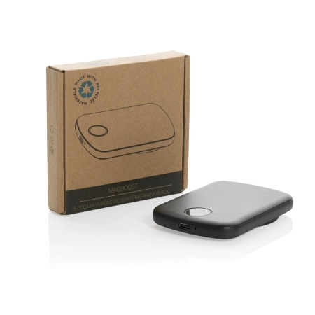 Magnetyczny bezprzewodowy power bank 5000 mAh MagBoost | VA-P322.411