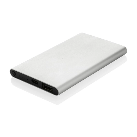 Power bank 4000 mAh z aluminium z recyklingu P322.422