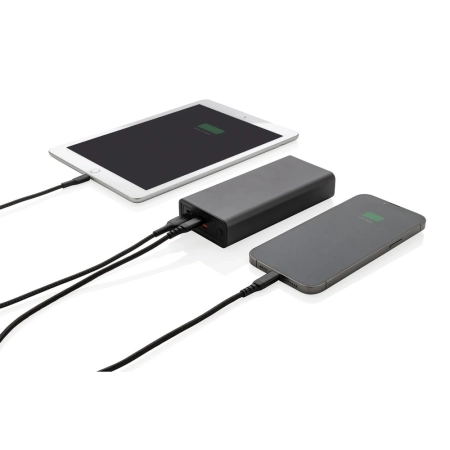 Power bank 20000 mAh Terra, aluminium z recyklingu | VA-P322.632