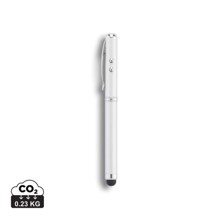 Długopis 4 w 1, touch pen, wskaźnik laserowy, latarka | VA-P327.102