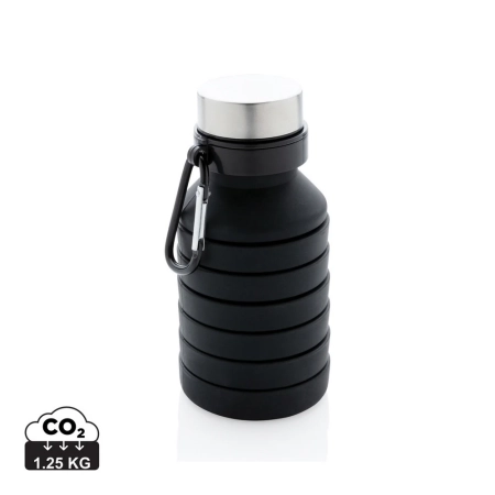 Składana butelka sportowa 550 ml z karabińczykiem | VA-P432.621