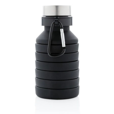 Składana butelka sportowa 550 ml z karabińczykiem | VA-P432.621