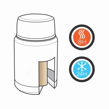Próżniowy pojemnik na żywność 500 ml Swiss Peak Elite | VA-P432.981