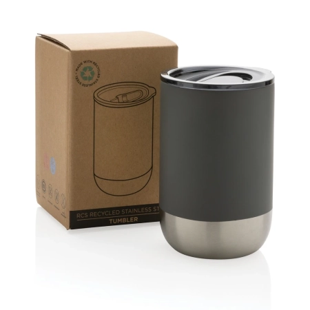 Kubek termiczny 360 ml, stal nierdzewna z recyklingu | VA-P433.062
