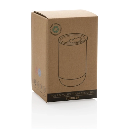 Kubek termiczny 360 ml, stal nierdzewna z recyklingu | VA-P433.062