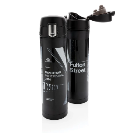 Kubek termiczny 450 ml, stal nierdzewna z recyklingu | VA-P435.501
