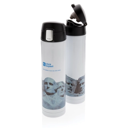 Kubek termiczny 450 ml, stal nierdzewna z recyklingu | VA-P435.503