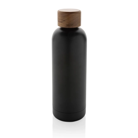 Butelka termiczna 500 ml Wood, stal nierdzewna z recyklingu P435.531