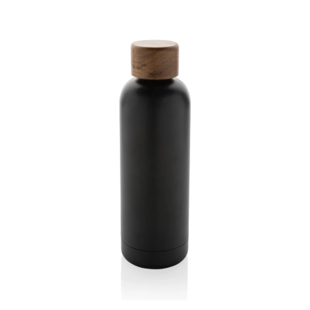Butelka termiczna 500 ml Wood, stal nierdzewna z recyklingu | VA-P435.531