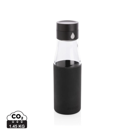 Szklana butelka 650 ml Ukiyo, monitorująca ilość wypitej wody | VA-P436.721