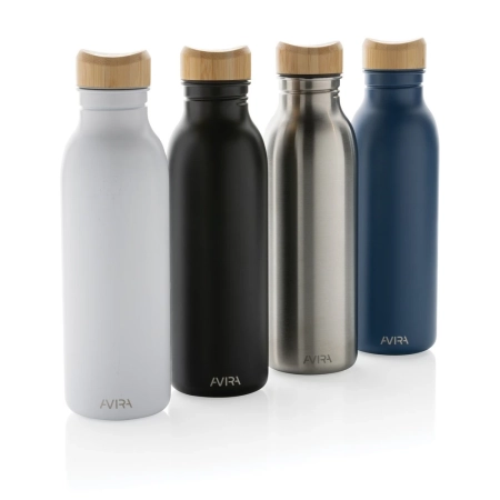 Butelka sportowa 600 ml Avira Alcor, stal nierdzewna z recyklingu | VA-P438.063