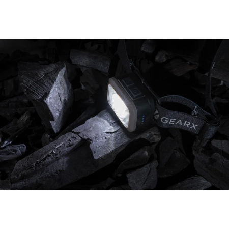 Latarka na głowę Gear X ze światłem COB, RABS | VA-P513.102