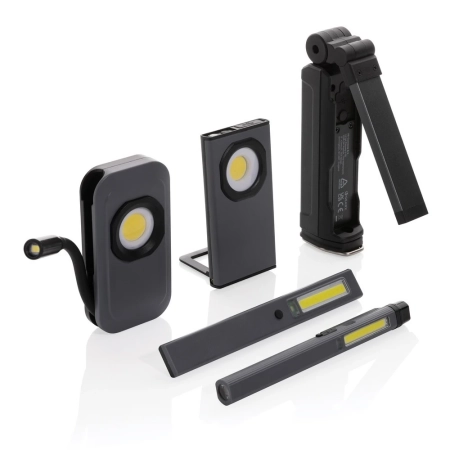 Lampka warsztatowa COB Gear X, ładowana przez USB | VA-P513.242