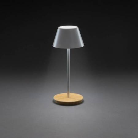 Lampka na biurko Pure Glowe, plastik z recyklingu | VA-P513.283
