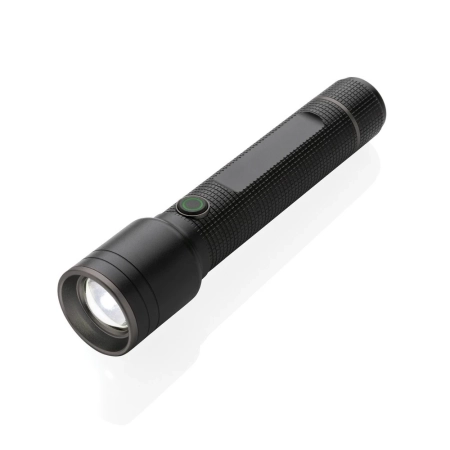 Latarka Gear X, ładowana przez USB, aluminium z recyklingu | VA-P513.921
