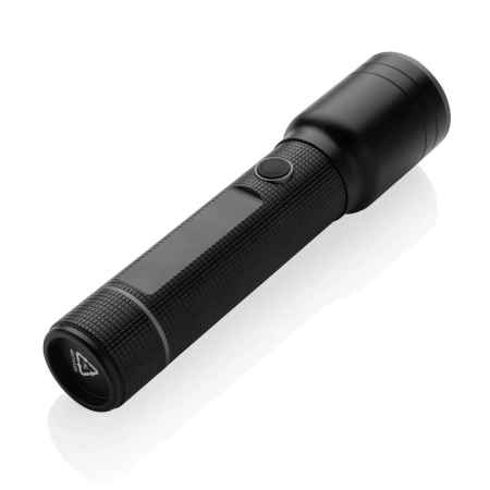 Duża latarka Gear X, ładowana przez USB, aluminium z recyklingu | VA-P513.931