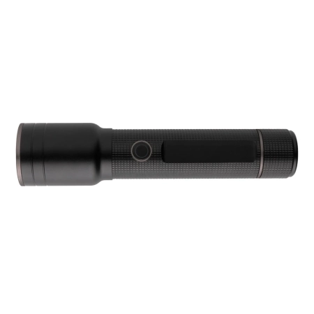 Duża latarka Gear X, ładowana przez USB, aluminium z recyklingu | VA-P513.931