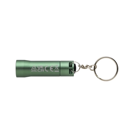 Brelok do kluczy z aluminium z recyklingu, latarka Flash | VA-P514.0407