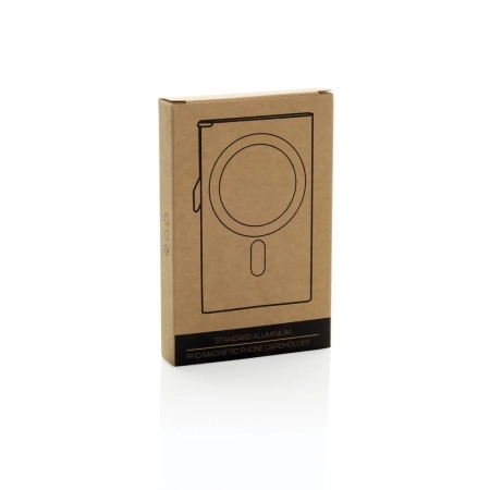 Magnetyczne etui na kartę kredytową, ochrona RFID | VA-P820.9501