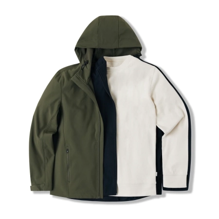 Męska kurtka softshell Iqoniq Makalu AWARE™ | VA-T1700.020.S