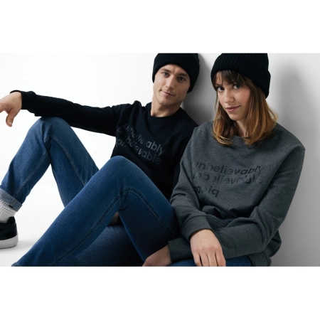 Bluza z bawełny z recyklingu Iqoniq Zion | VA-T9300.001.5XL
