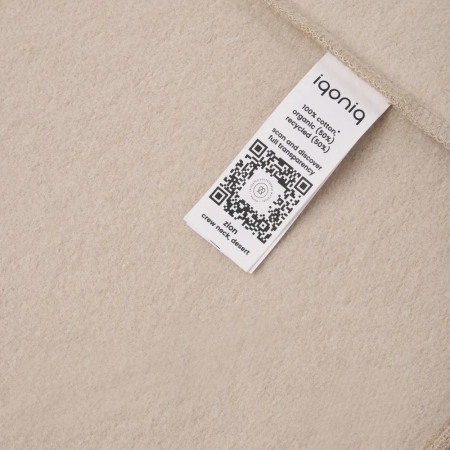 Bluza z bawełny z recyklingu Iqoniq Zion | VA-T9300.006.XS