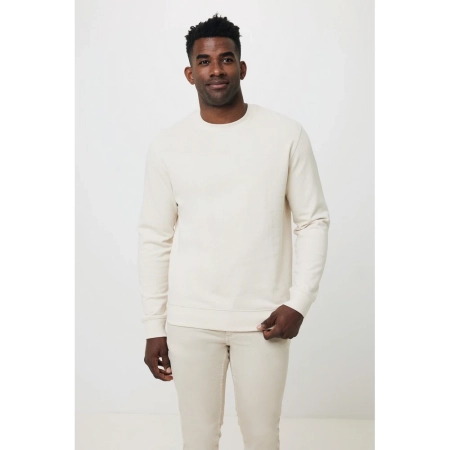 Bluza z niebarwionej bawełny z recyklingu Iqoniq Denali | VA-T9301.018.4XL