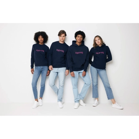 Bluza z kapturem z bawełny z recyklingu Iqoniq Jasper | VA-T9400.002.4XL