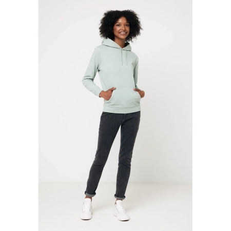 Bluza z kapturem z bawełny z recyklingu Iqoniq Jasper | VA-T9400.023.M