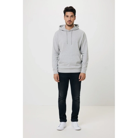 Bluza z kapturem z niebarwionej bawełny z recyklingu Iqoniq Torres | VA-T9401.013.5XL