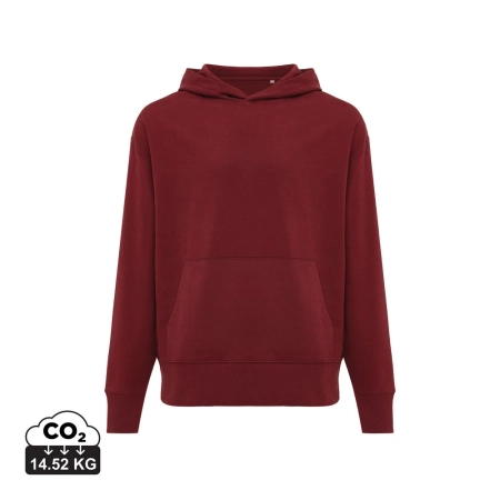 Luźna bluza z kapturem z bawełny z recyklingu Iqoniq Yoho | VA-T9402.007.XXL