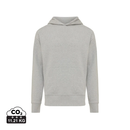 Luźna bluza z kapturem z bawełny z recyklingu Iqoniq Yoho | VA-T9402.013.XXL