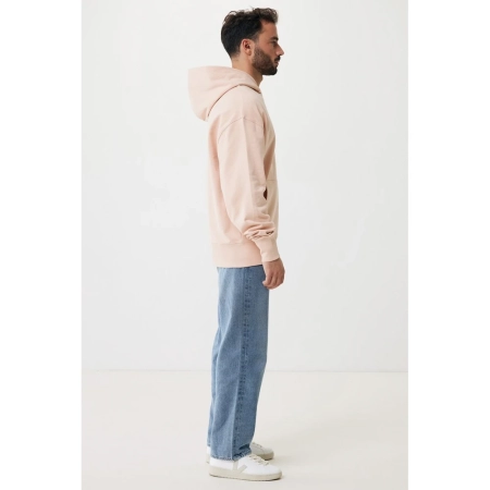 Luźna bluza z kapturem z bawełny z recyklingu Iqoniq Yoho | VA-T9402.038.XL