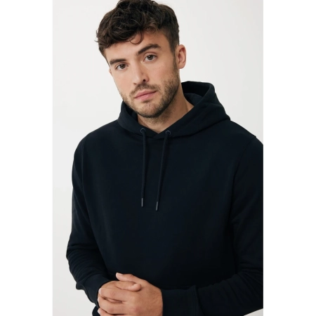 Lekka bluza z kapturem Iqoniq Rila, bawełna z recyklingu | VA-T9404.001.4XL
