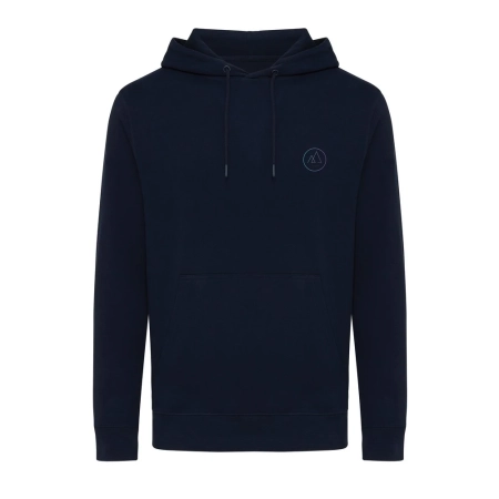 Lekka bluza z kapturem Iqoniq Rila, bawełna z recyklingu | VA-T9404.002.S