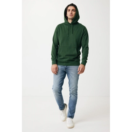 Lekka bluza z kapturem Iqoniq Rila, bawełna z recyklingu | VA-T9404.005.XL