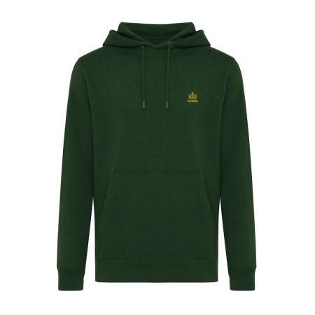 Lekka bluza z kapturem Iqoniq Rila, bawełna z recyklingu | VA-T9404.005.XL
