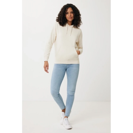 Lekka bluza z kapturem Iqoniq Rila, bawełna z recyklingu | VA-T9404.018.4XL