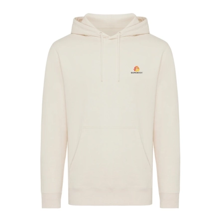 Lekka bluza z kapturem Iqoniq Rila, bawełna z recyklingu | VA-T9404.018.4XL
